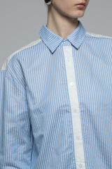 Light Blue Striped Porta