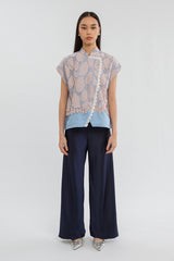 Light Blue Striped Talya