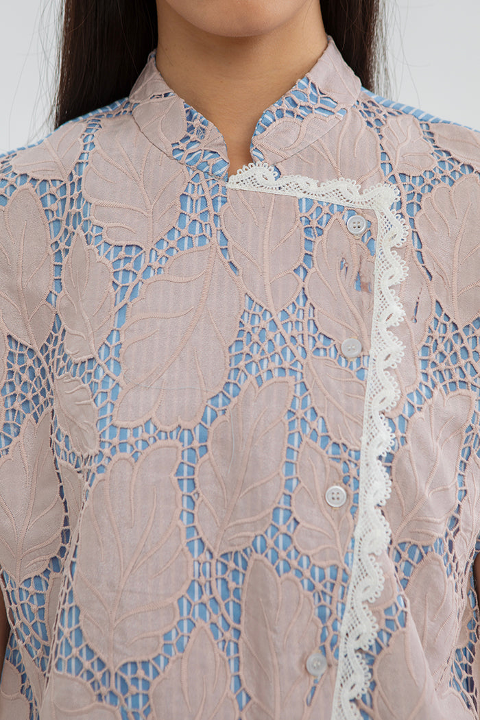 Light Blue Striped Talya