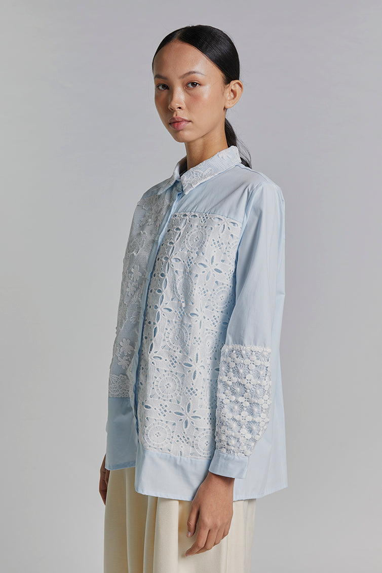 Light Blue Yasmeen - Defect Sale