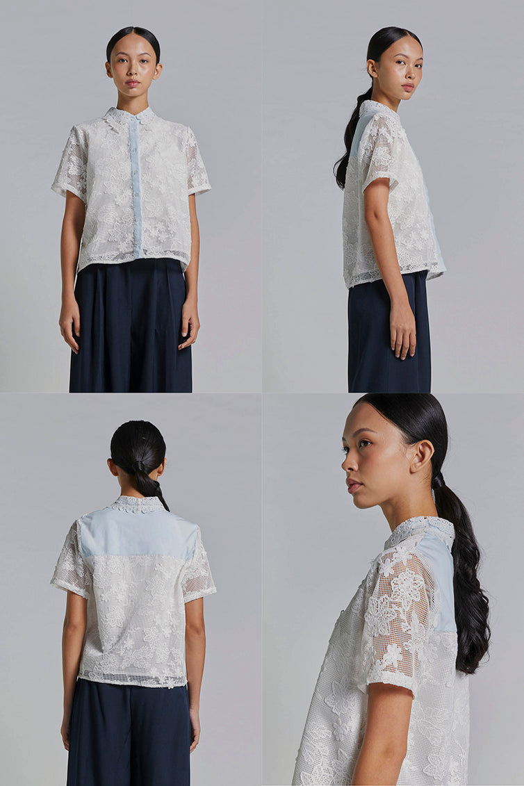 Light Blue Dalia - Defect Sale