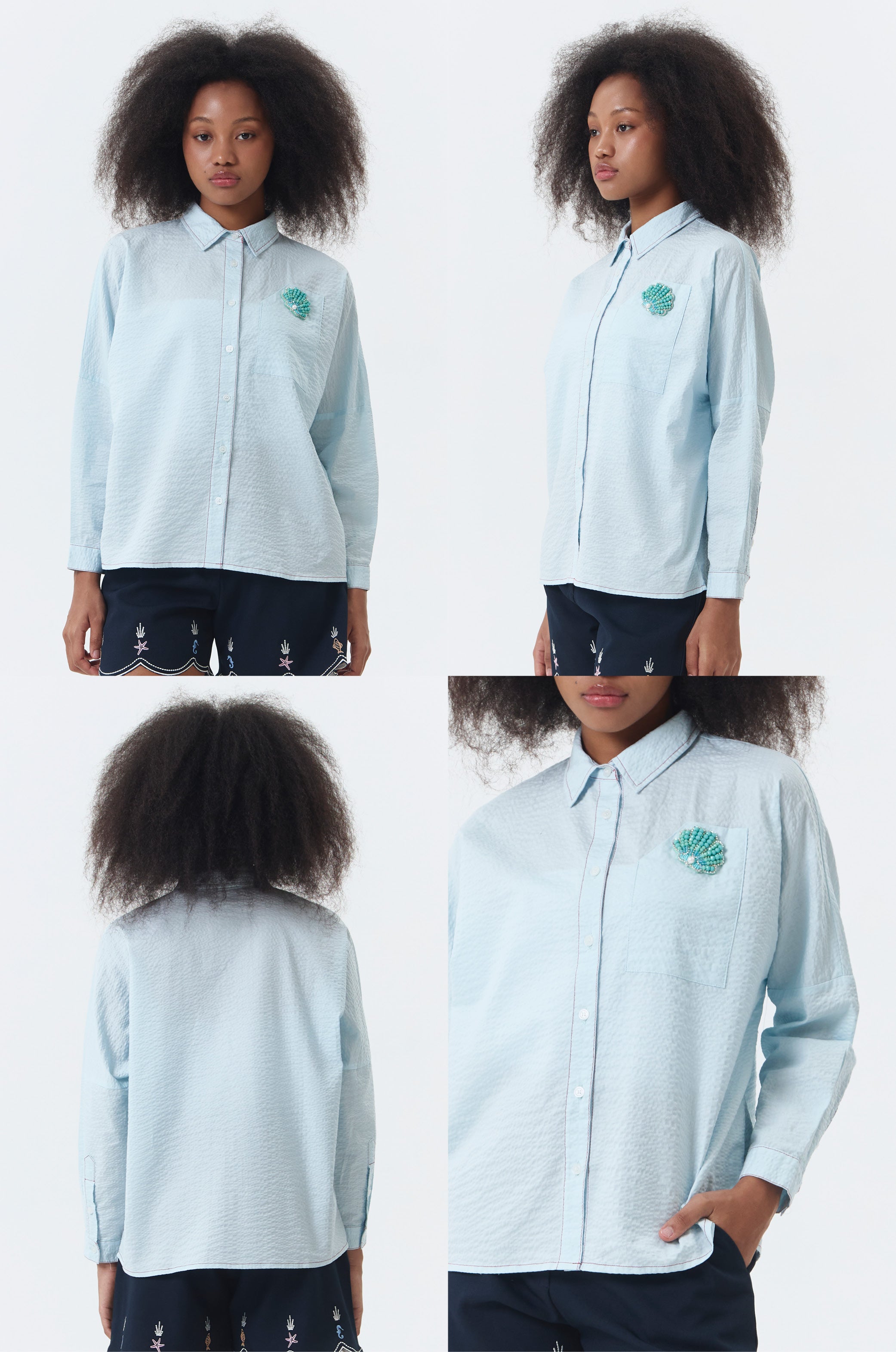 Light Blue Shell Devon