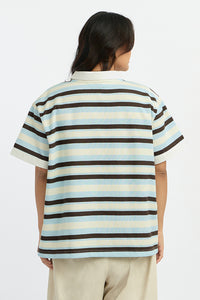 Light Blue Striped Elowen