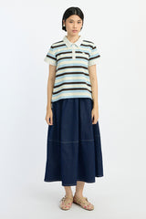 Light Blue Striped Elowen