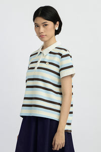 Light Blue Striped Elowen