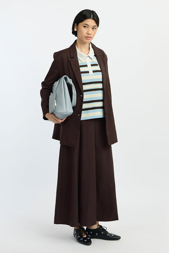 Light Blue Striped Elowen