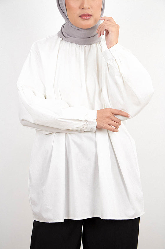Syaline Hijab - Lilian Off-white