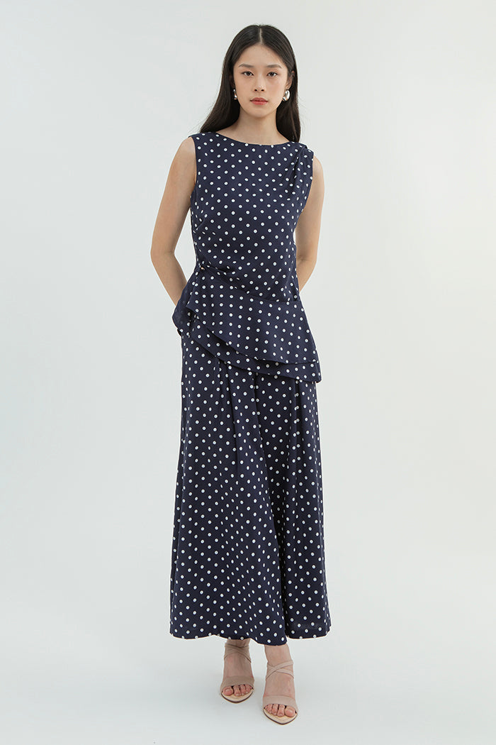 Linen Polka Ninon