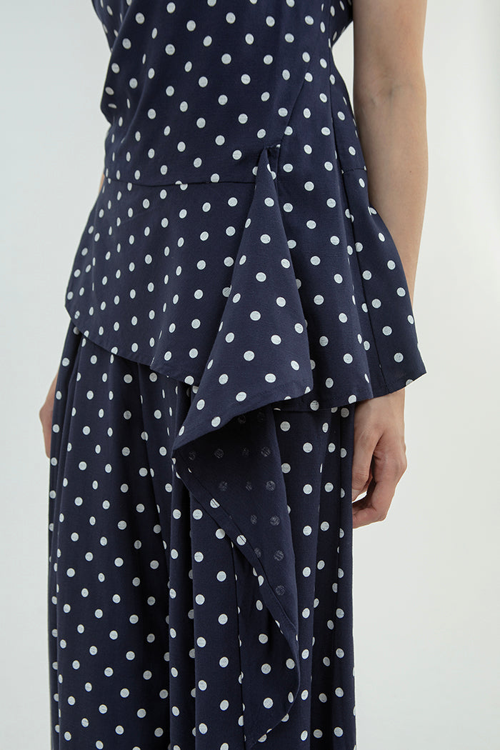Linen Polka Ninon