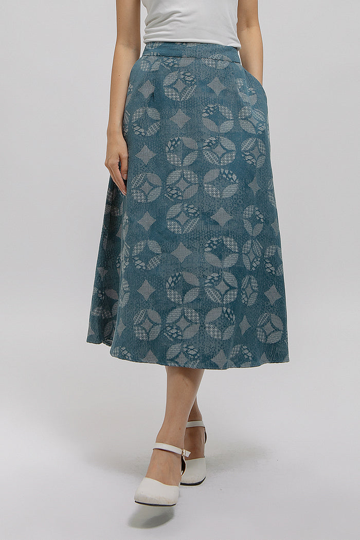 Mahika Kawung Biru Laut