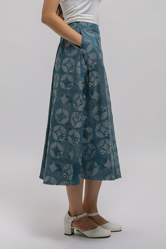 Mahika Kawung Biru Laut