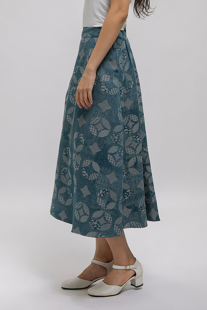 Mahika Kawung Biru Laut