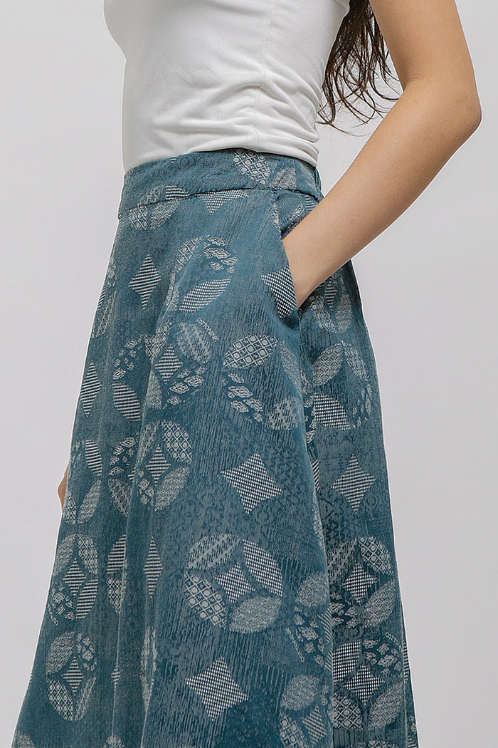 Mahika Kawung Biru Laut