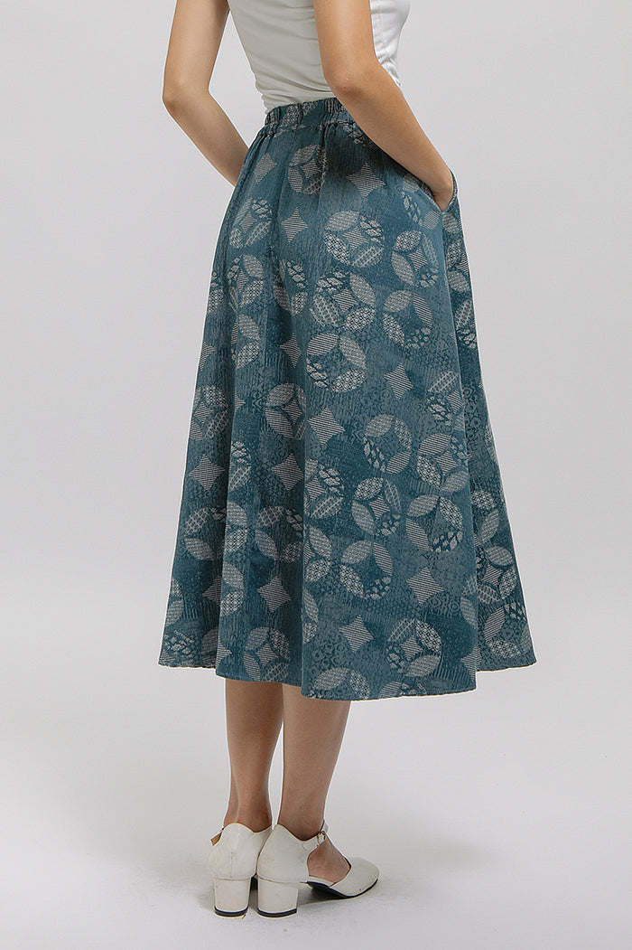 Mahika Kawung Biru Laut