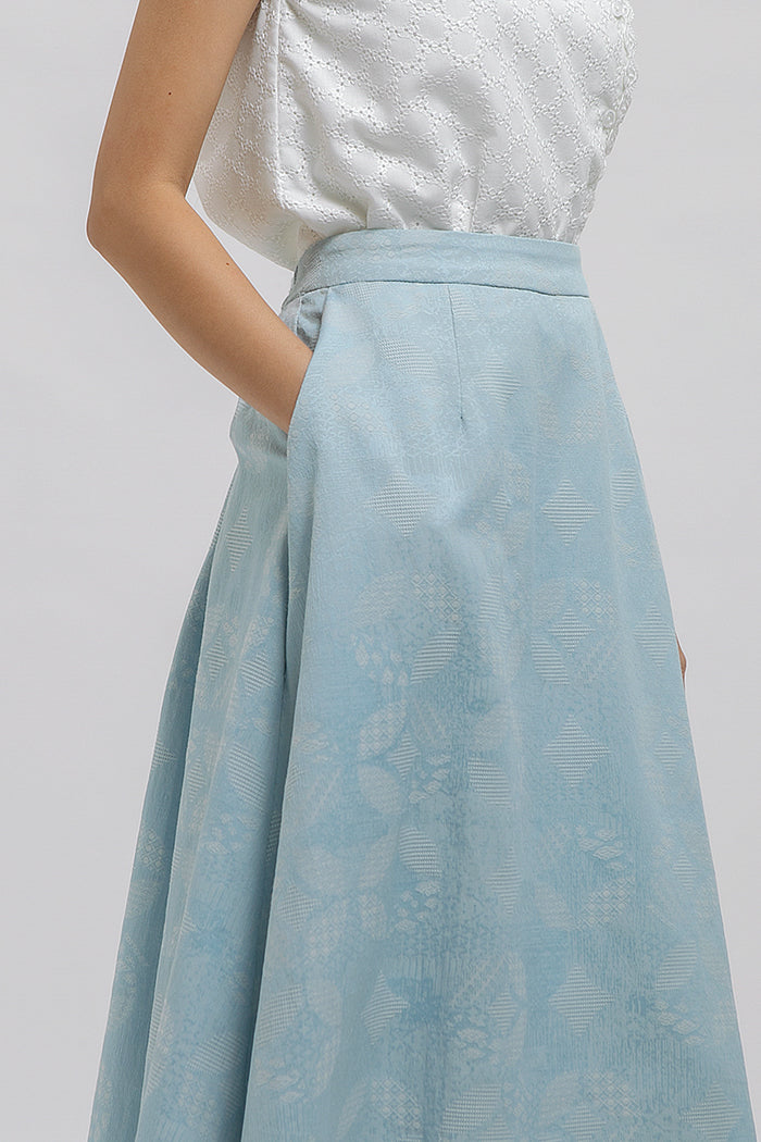 Mahika Kawung Biru Muda