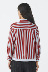 Maroon Striped Giada