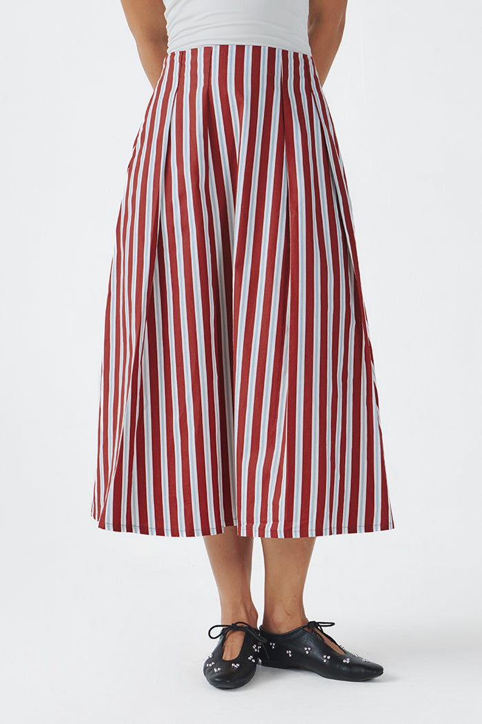 Maroon Striped Nolana