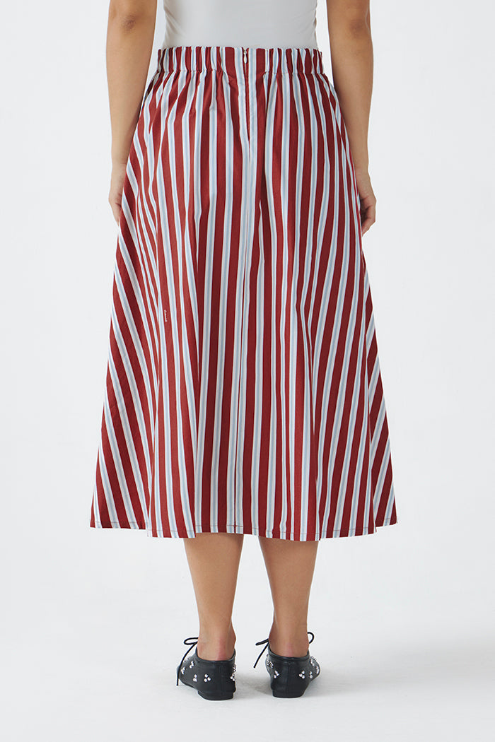 Maroon Striped Nolana