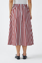 Maroon Striped Nolana