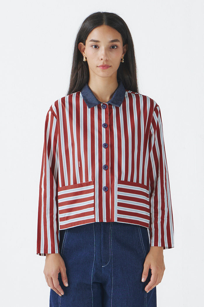 Maroon Striped Tindra