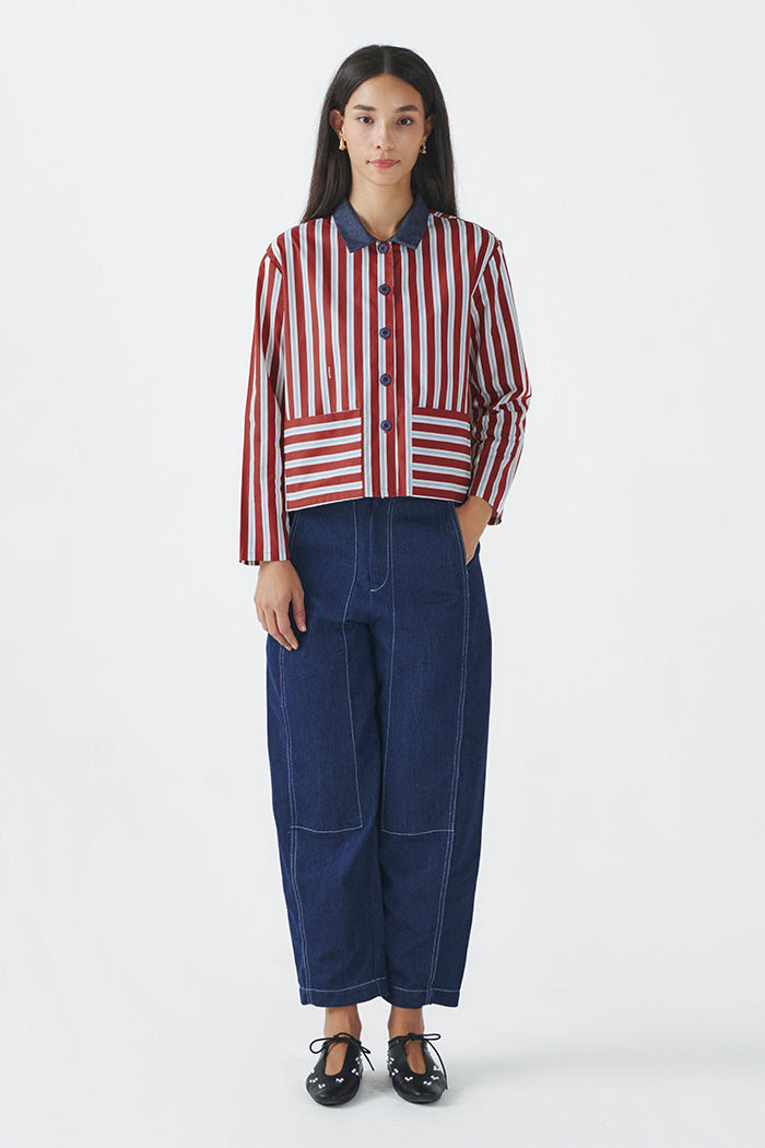 Maroon Striped Tindra