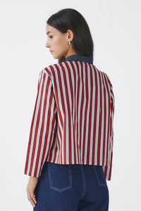Maroon Striped Tindra