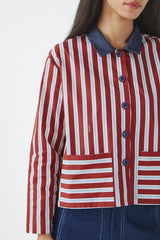 Maroon Striped Tindra