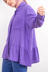 Syaline Hijab - Megarina Lavender