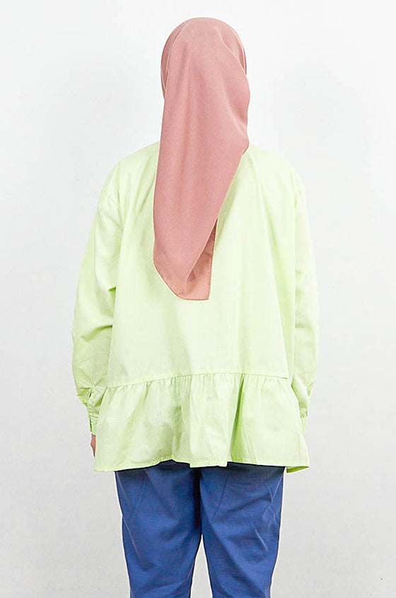 Syaline Hijab - Megarina Lime