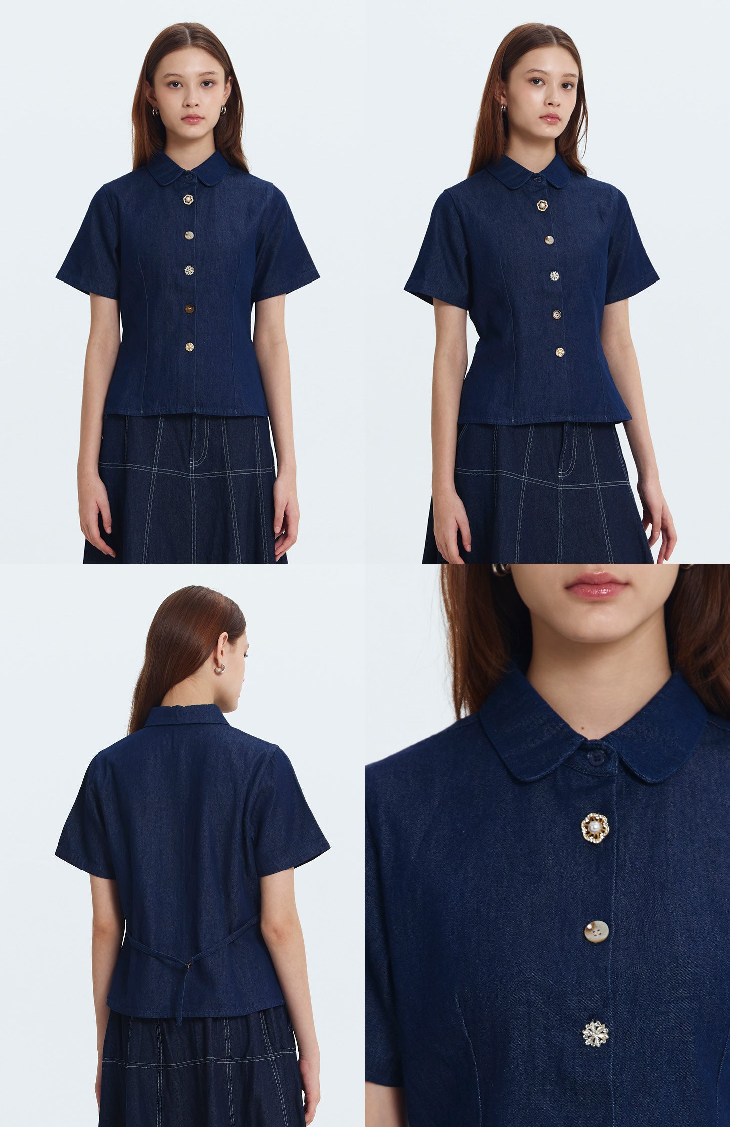 Mismatched Button Loreto