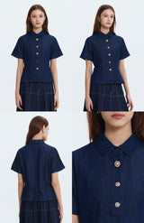 Mismatched Button Loreto