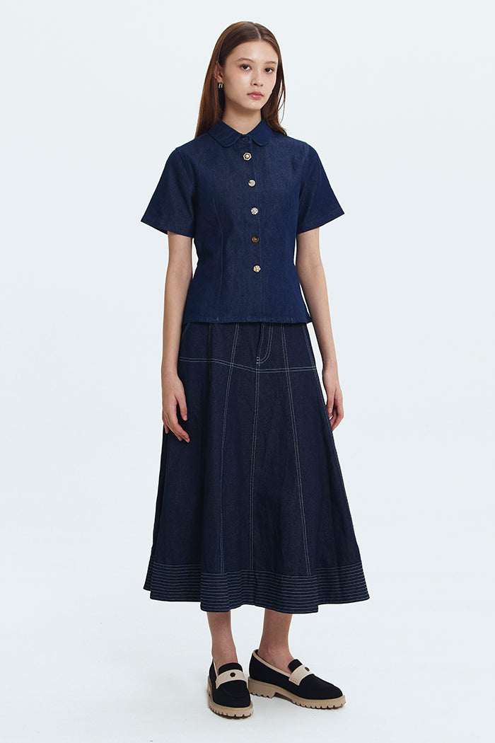 Mismatched Button Loreto