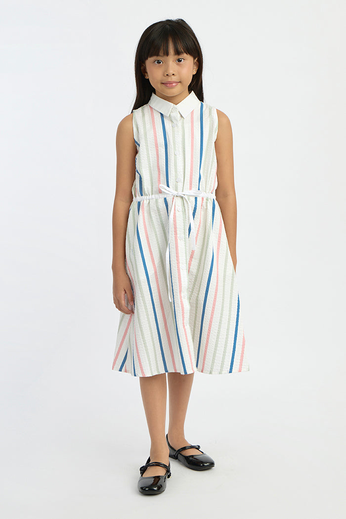 Multicolor Striped Amour