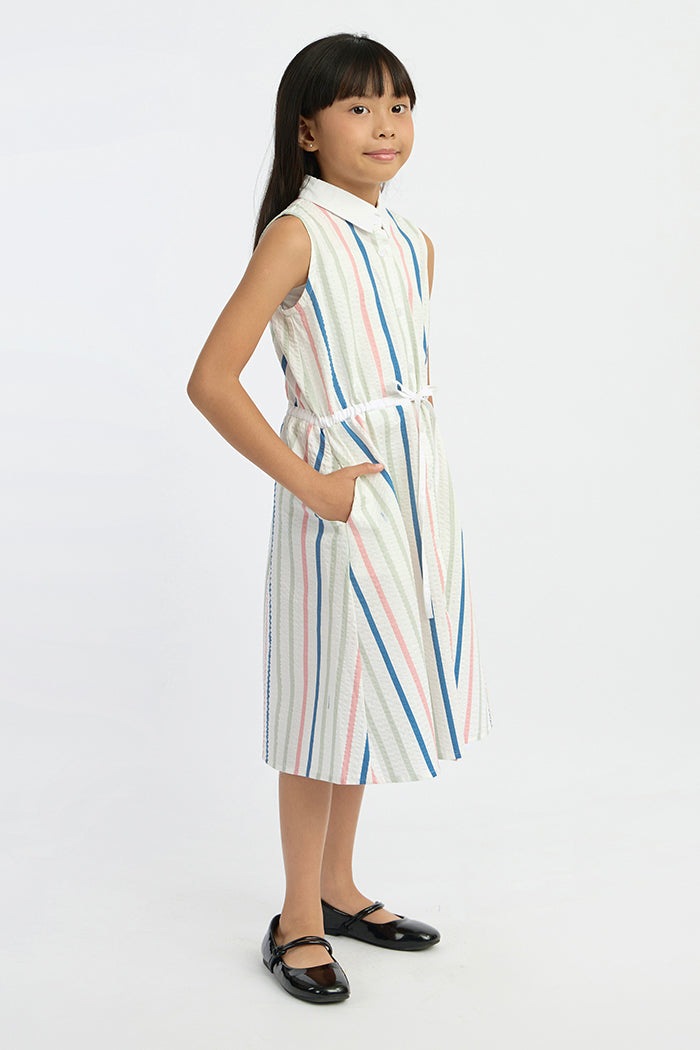 Multicolor Striped Amour