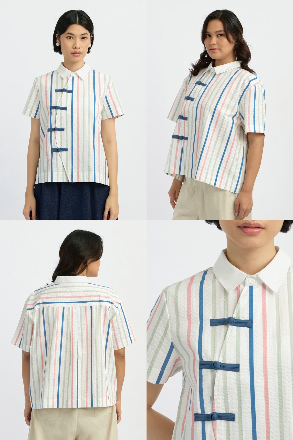 Multicolor Striped Clemente