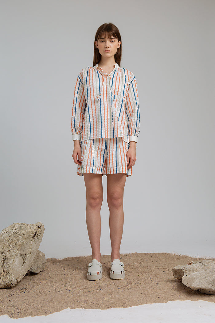 Multicolor Striped Coulter