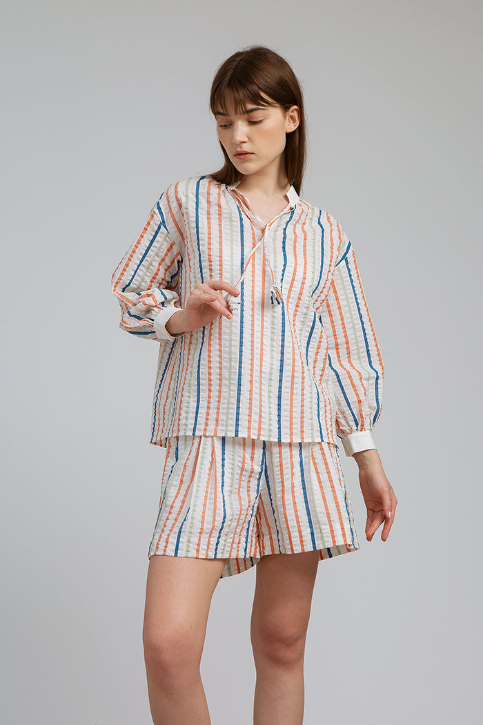 Multicolor Striped Coulter