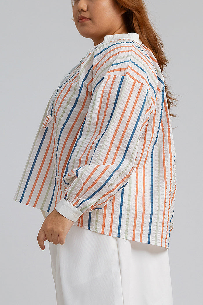 Multicolor Striped Coulter