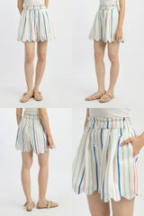 Multicolor Striped Florela