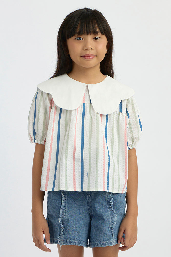 Multicolor Striped Gidget