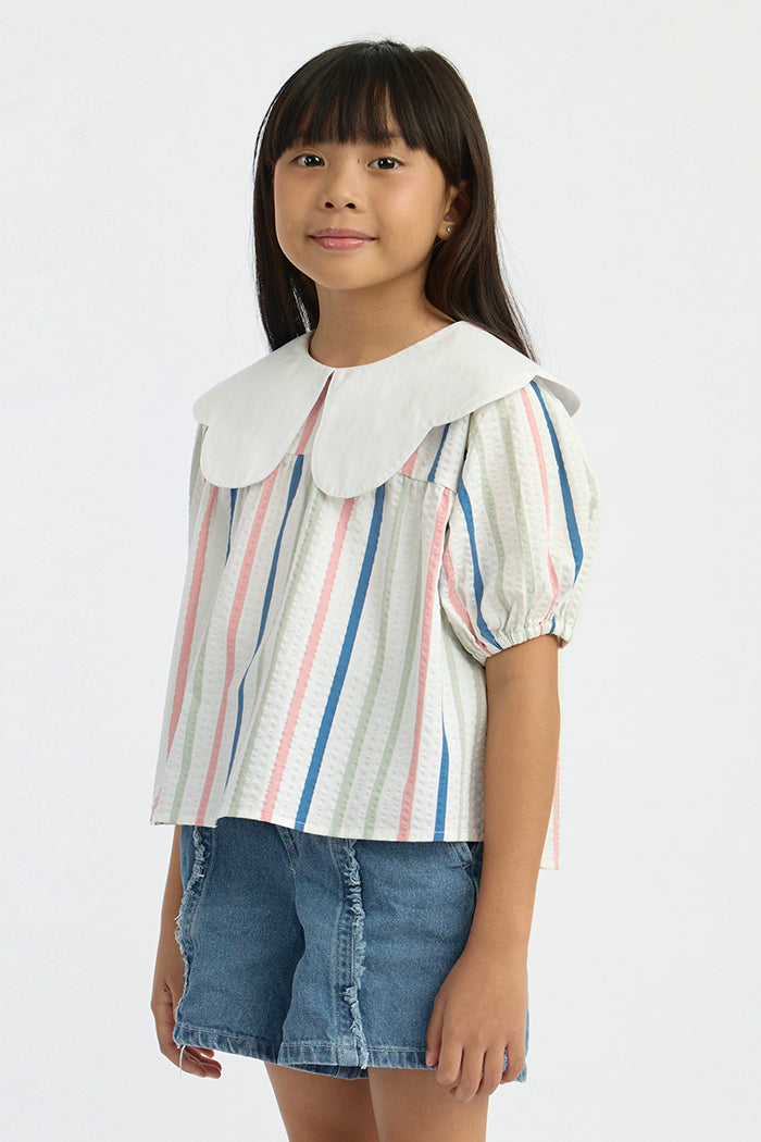 Multicolor Striped Gidget