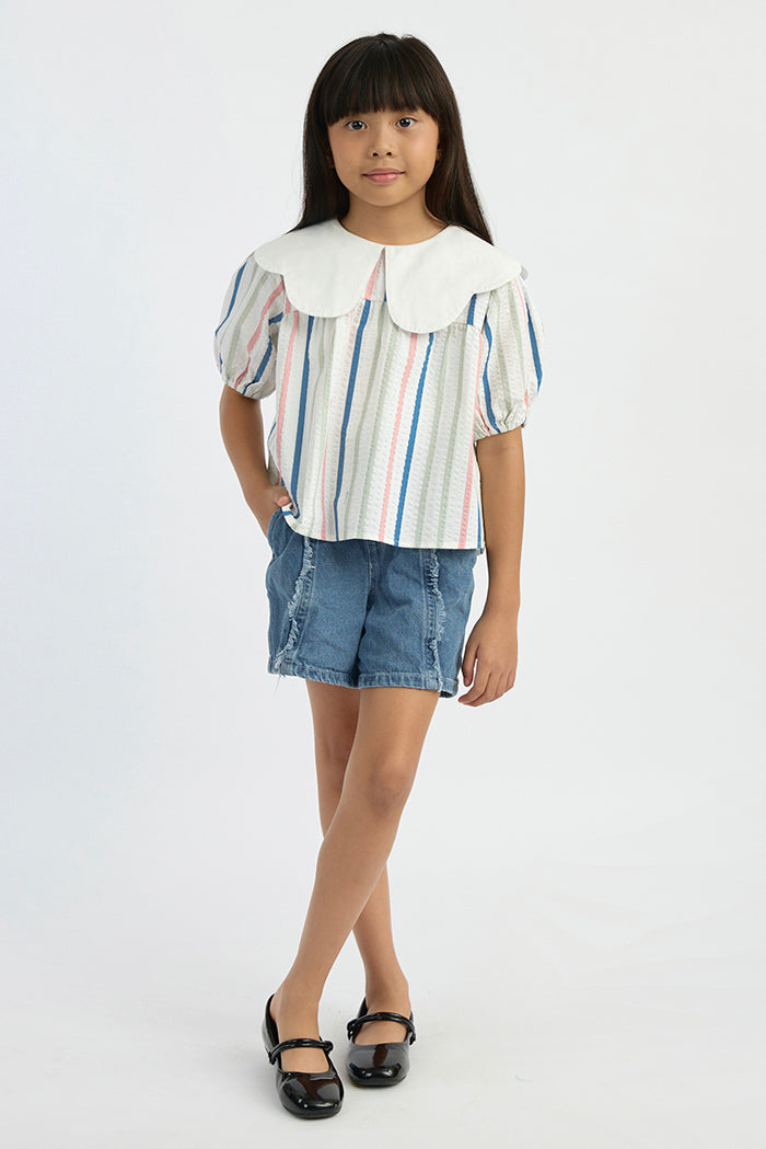 Multicolor Striped Gidget