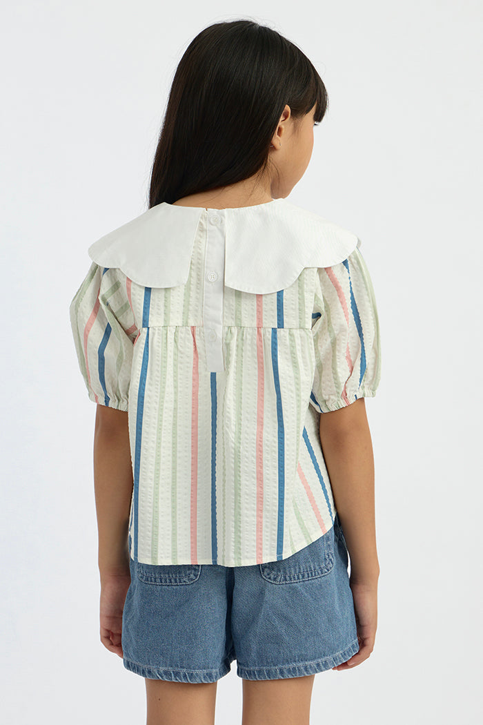 Multicolor Striped Gidget