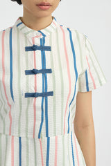 Multicolor Striped Truitt