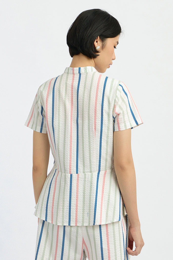 Multicolor Striped Truitt