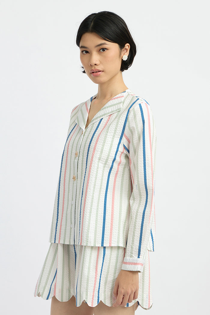 Multicolor Striped Viviani