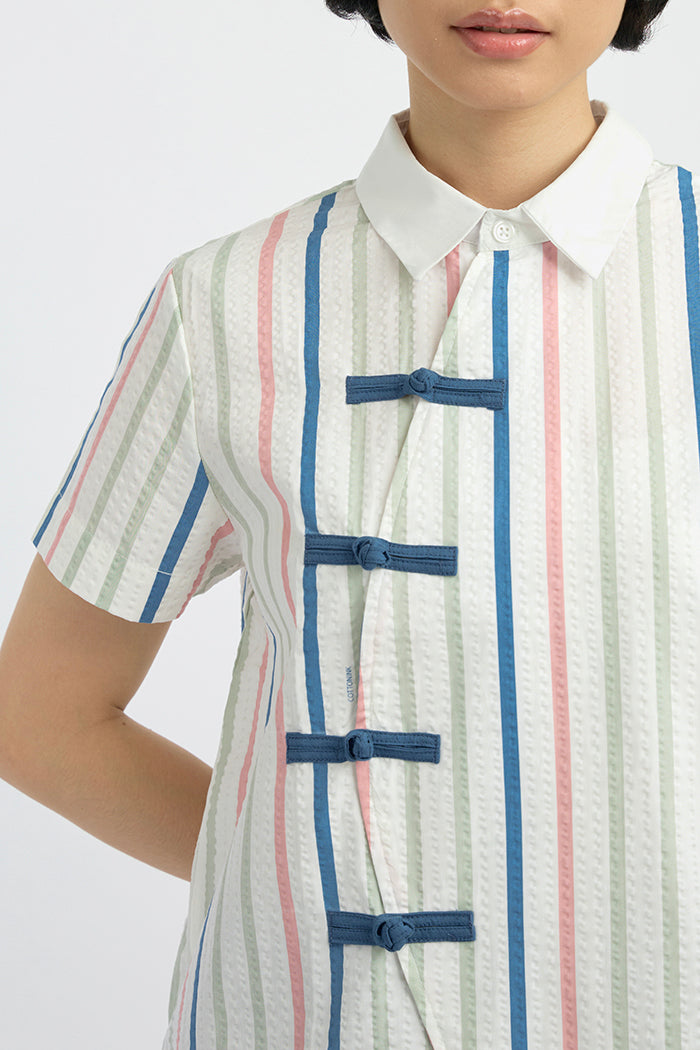 Multicolor Striped Clemente