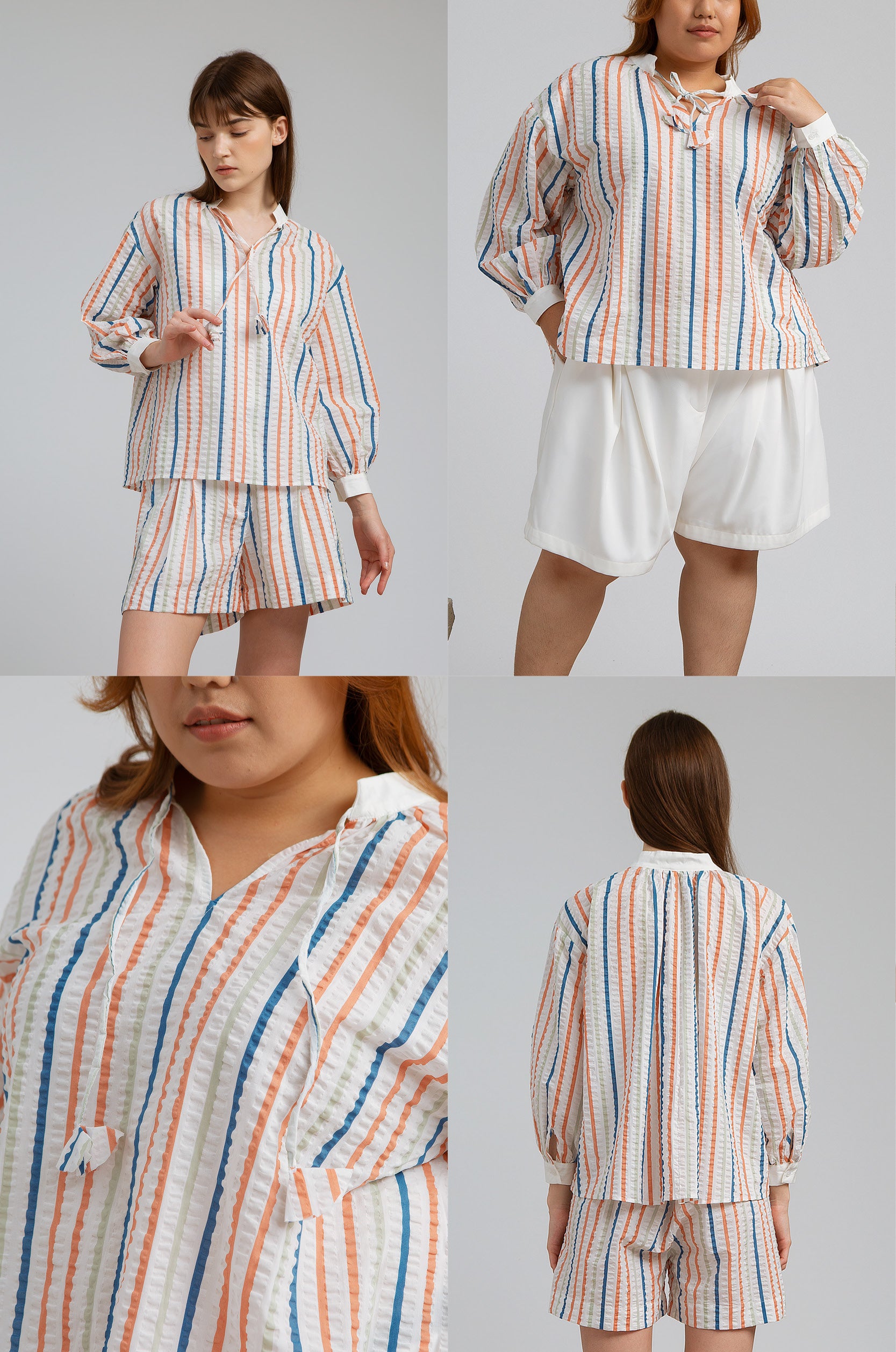 Multicolor Striped Coulter