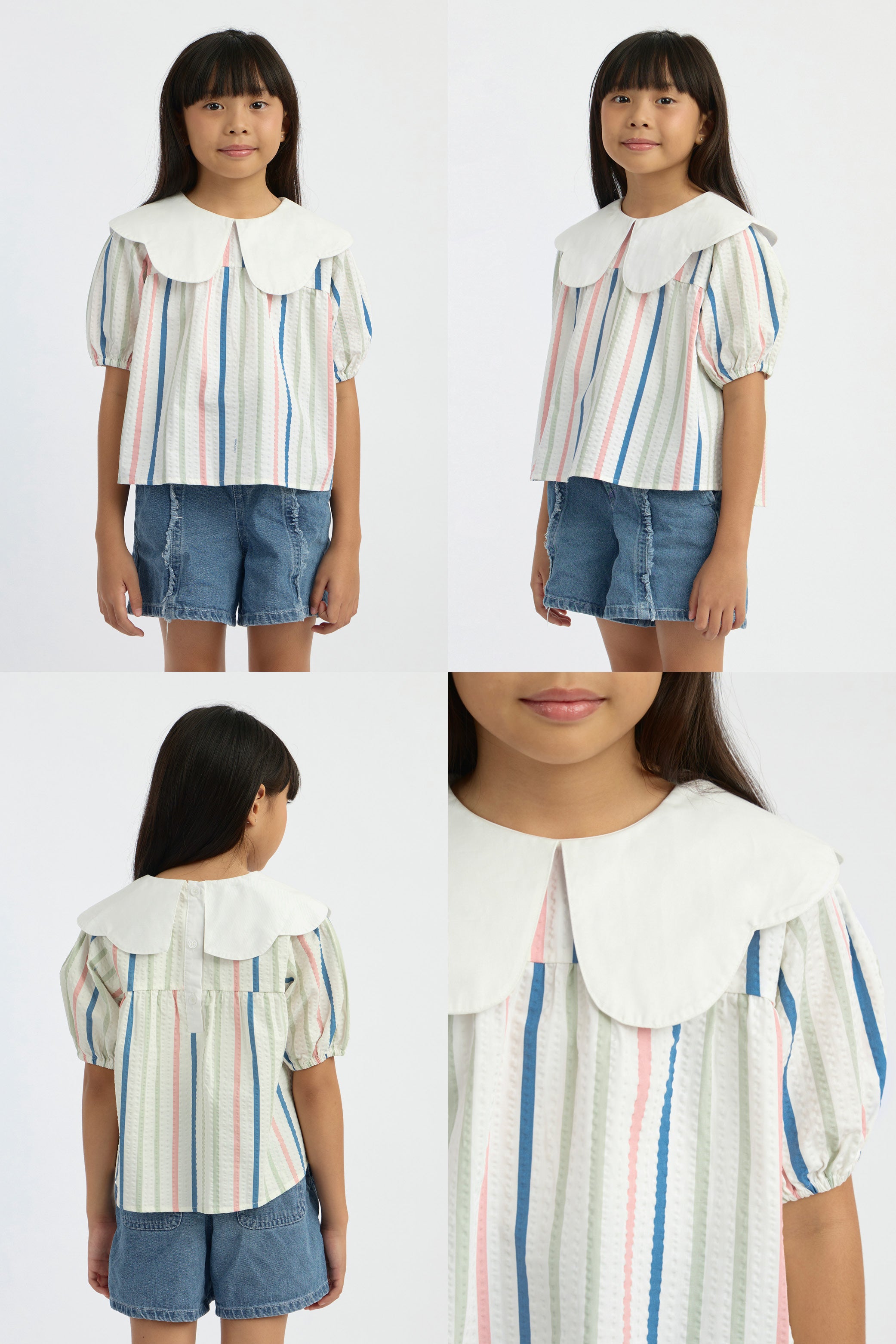 Multicolor Striped Gidget