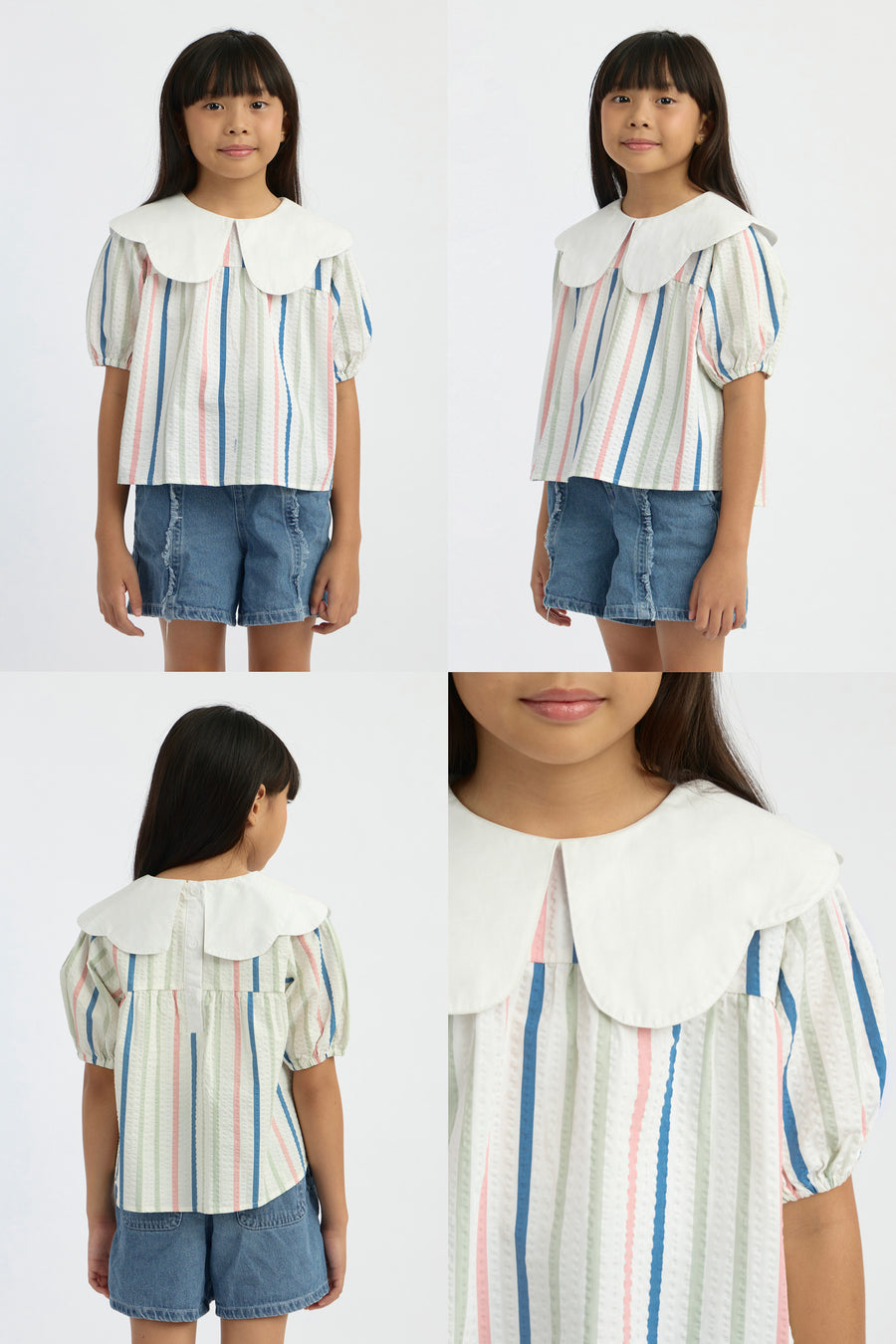 Multicolor Striped Gidget